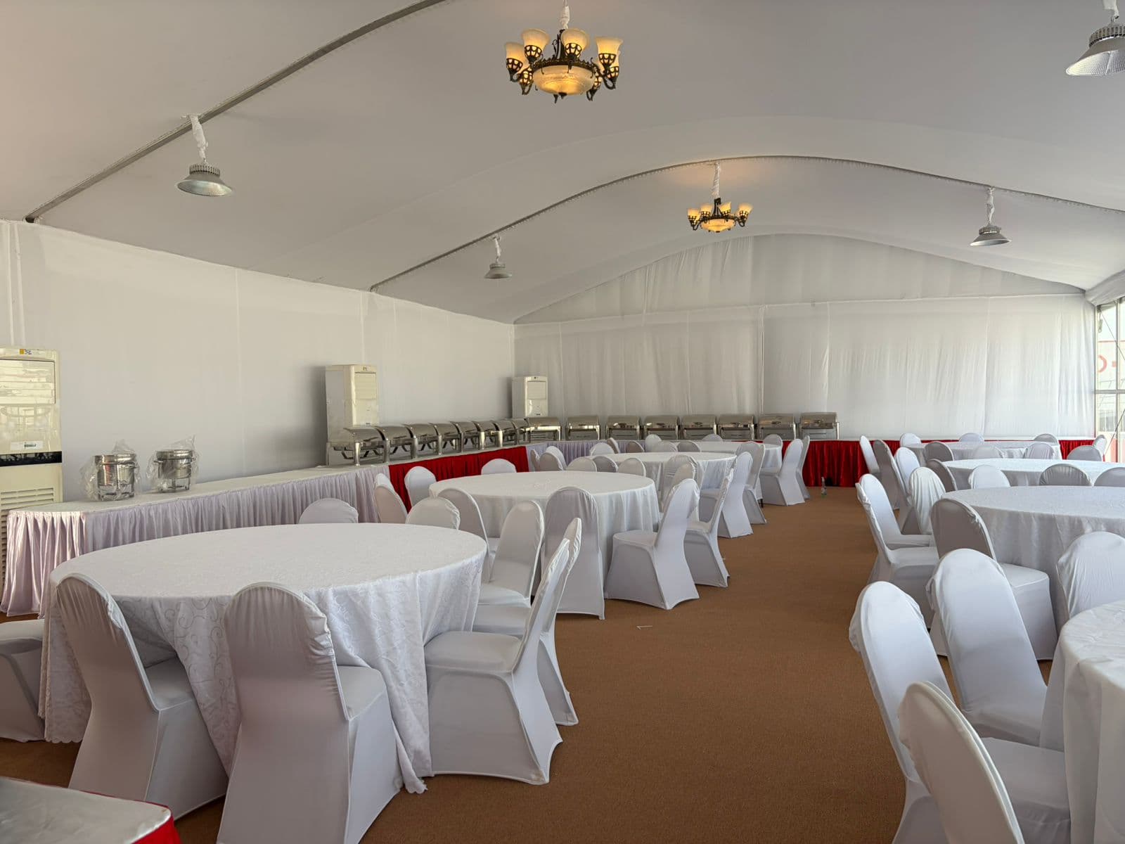Dome and curve tent rental UAE